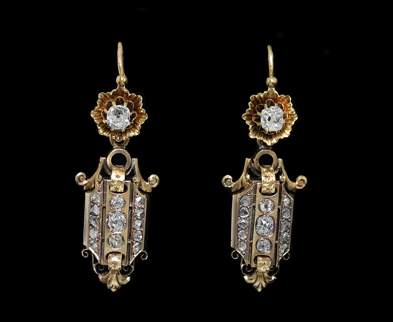 Antique Gallery Soleil アンティークジュエリー / 2way ダイヤモンド